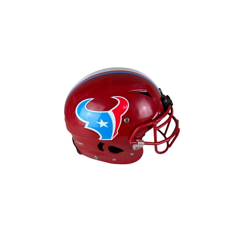 Schutt Vengeance A11, White & Red Football Helmet Texans Youth XX Small - Picture 2 of 7